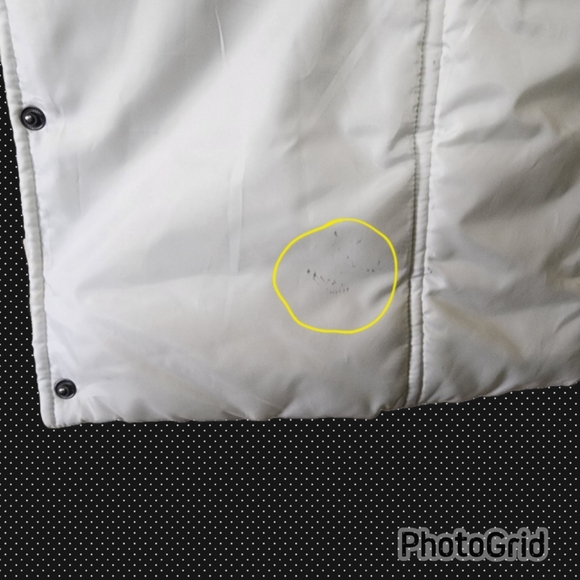 Suzy Shier, White, Mid Length, Hooded Winter jacket - Picture 3 of 6